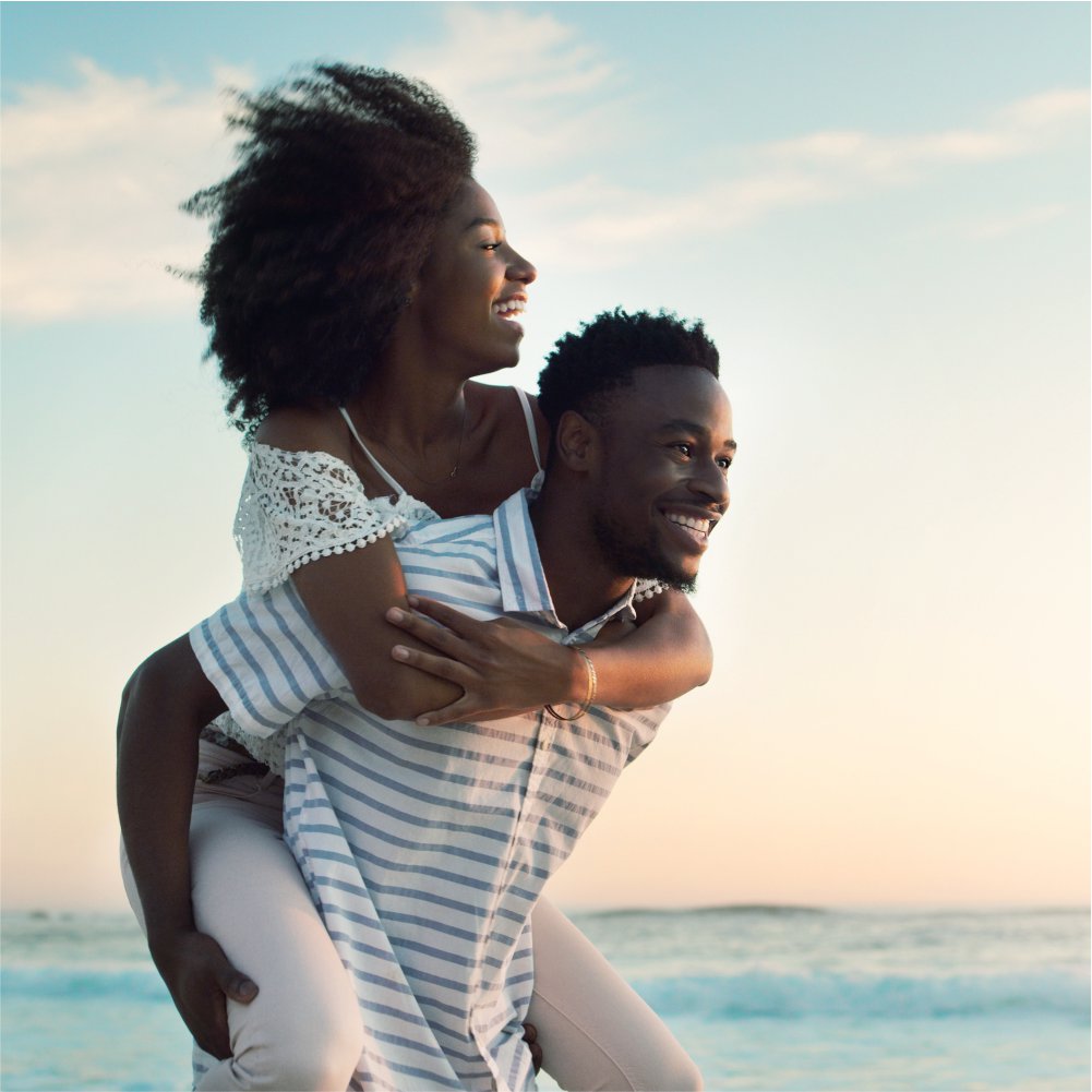 couple at the seaside